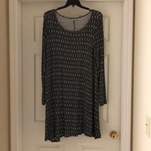 Geometric shift dress